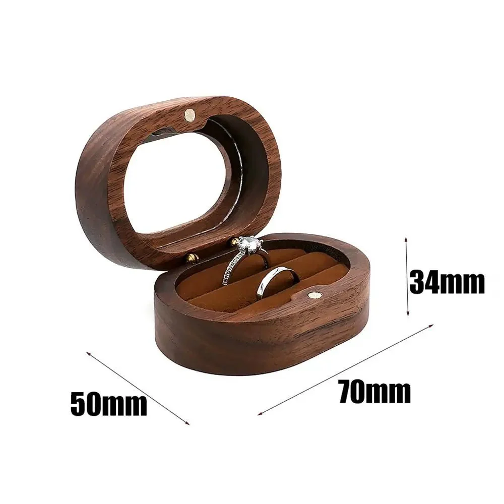 Oval Wooden Jewellery Box - Image 21
