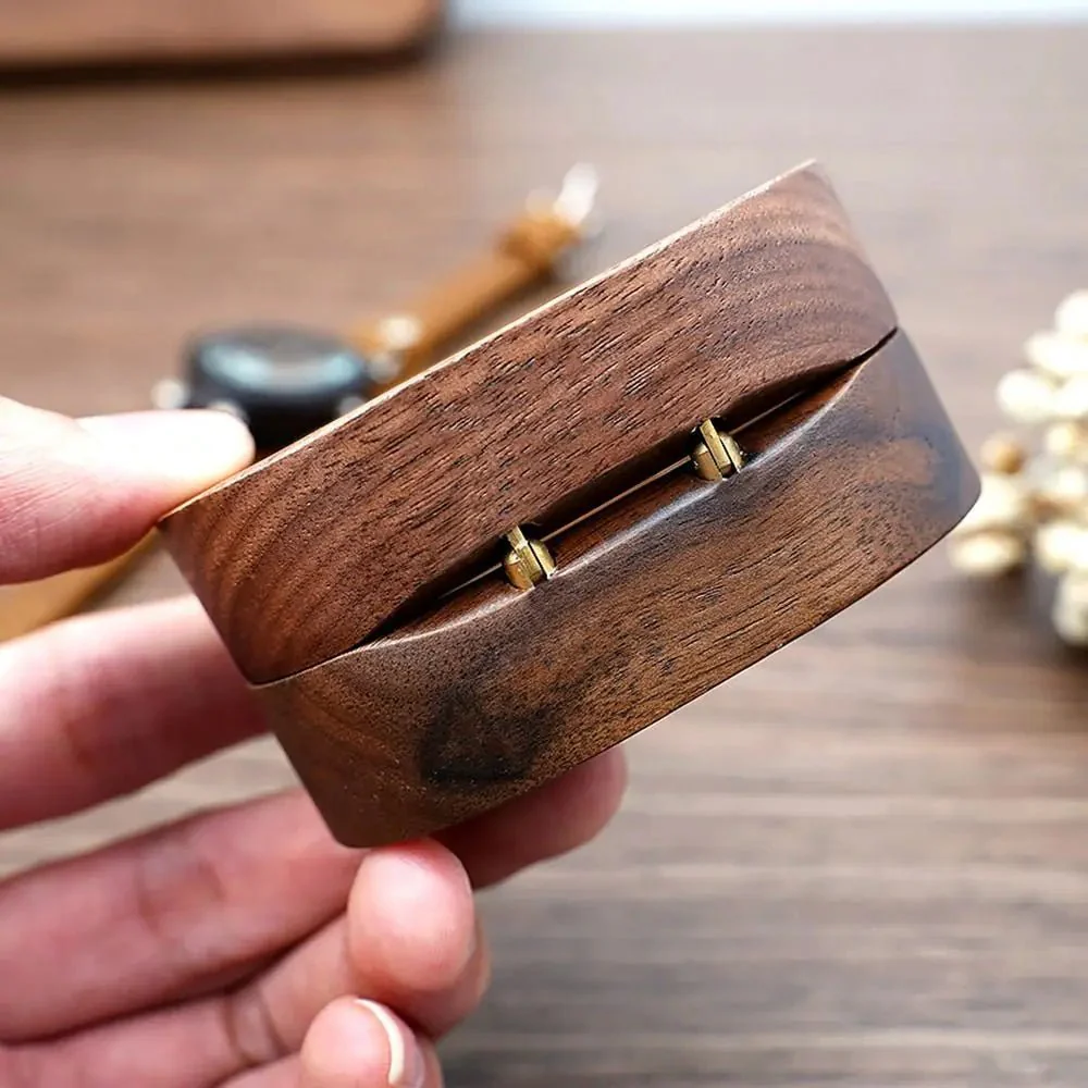 Oval Wooden Jewellery Box - Image 7