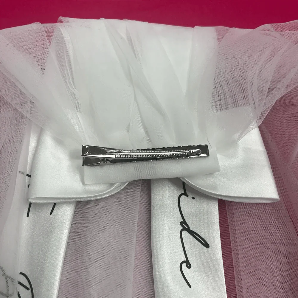 Talia | Bride to be Bow Veil - Image 3