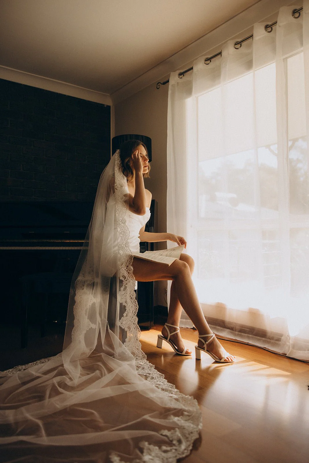 Willa | Lace Edge Veil - Image 3
