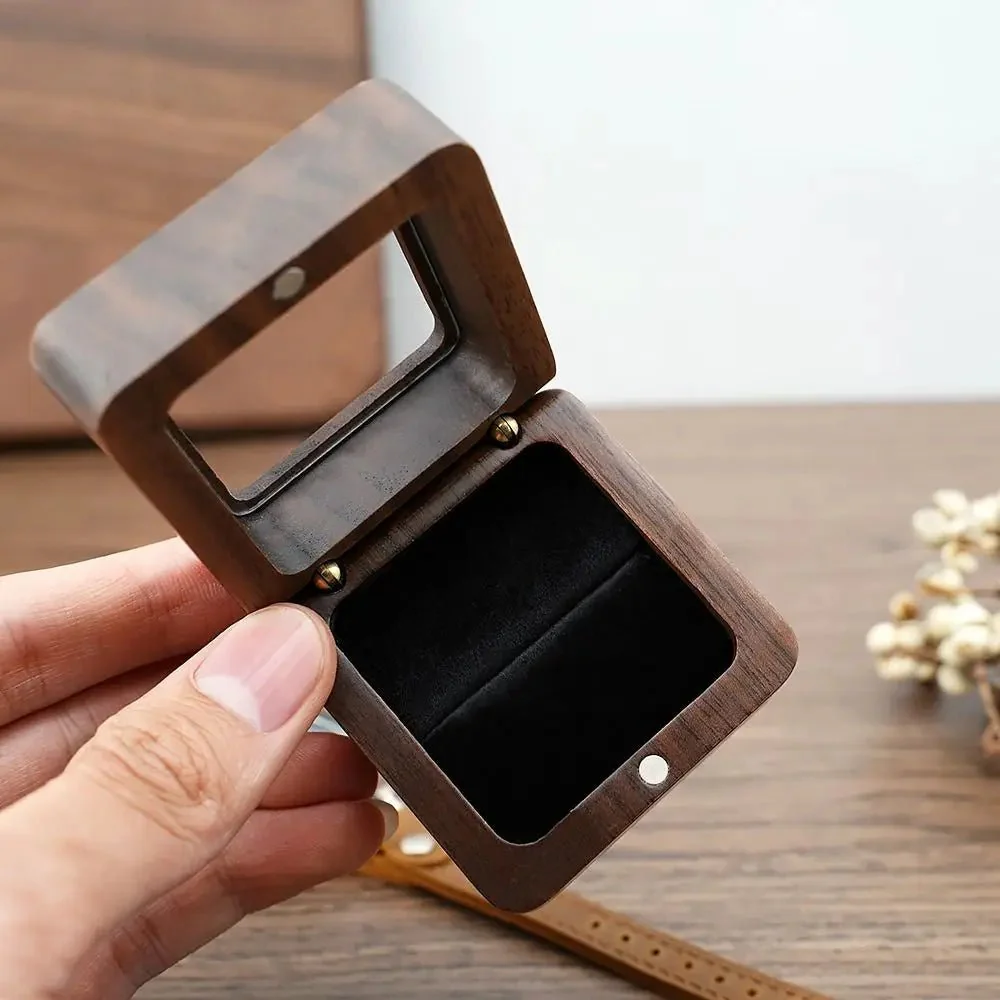 Wooden Jewellery Box with Display Window - Image 3