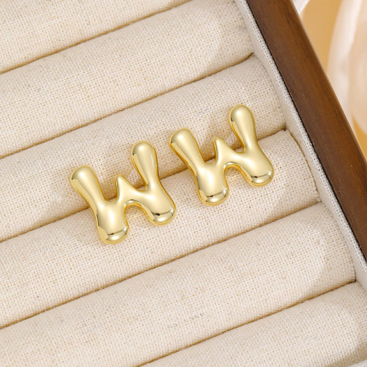 Zara | Alphabet Stud Earrings - Image 11