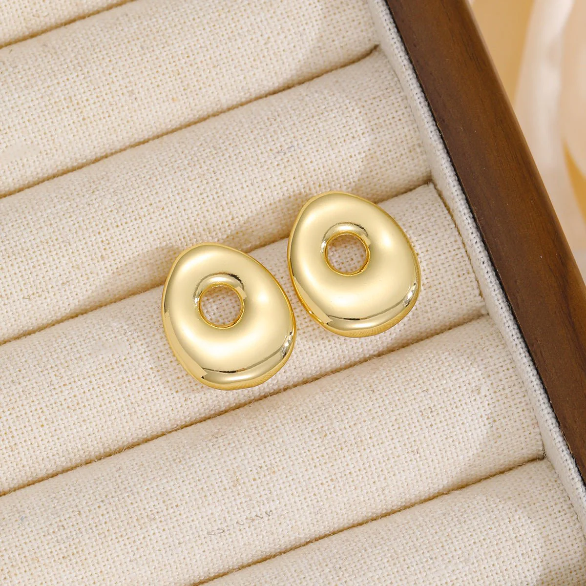 Zara | Alphabet Stud Earrings - Image 3