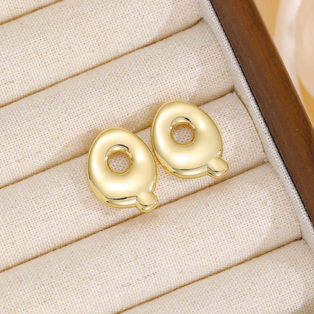 Zara | Alphabet Stud Earrings - Image 5