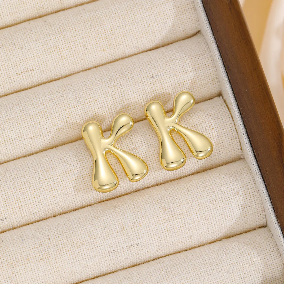 Zara | Alphabet Stud Earrings - Image 12