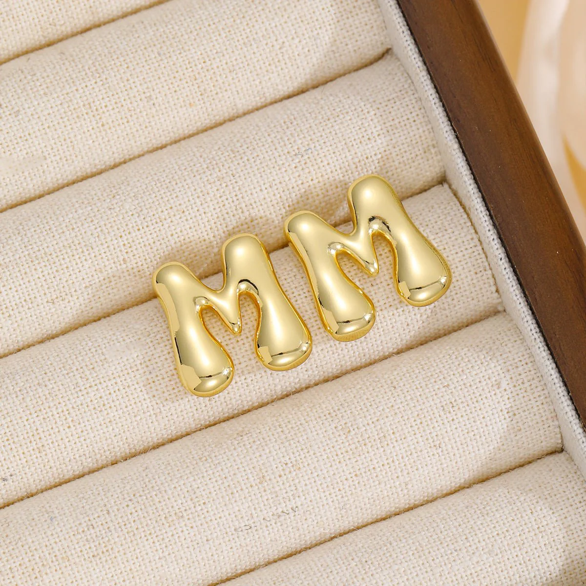 Zara | Alphabet Stud Earrings - Image 14