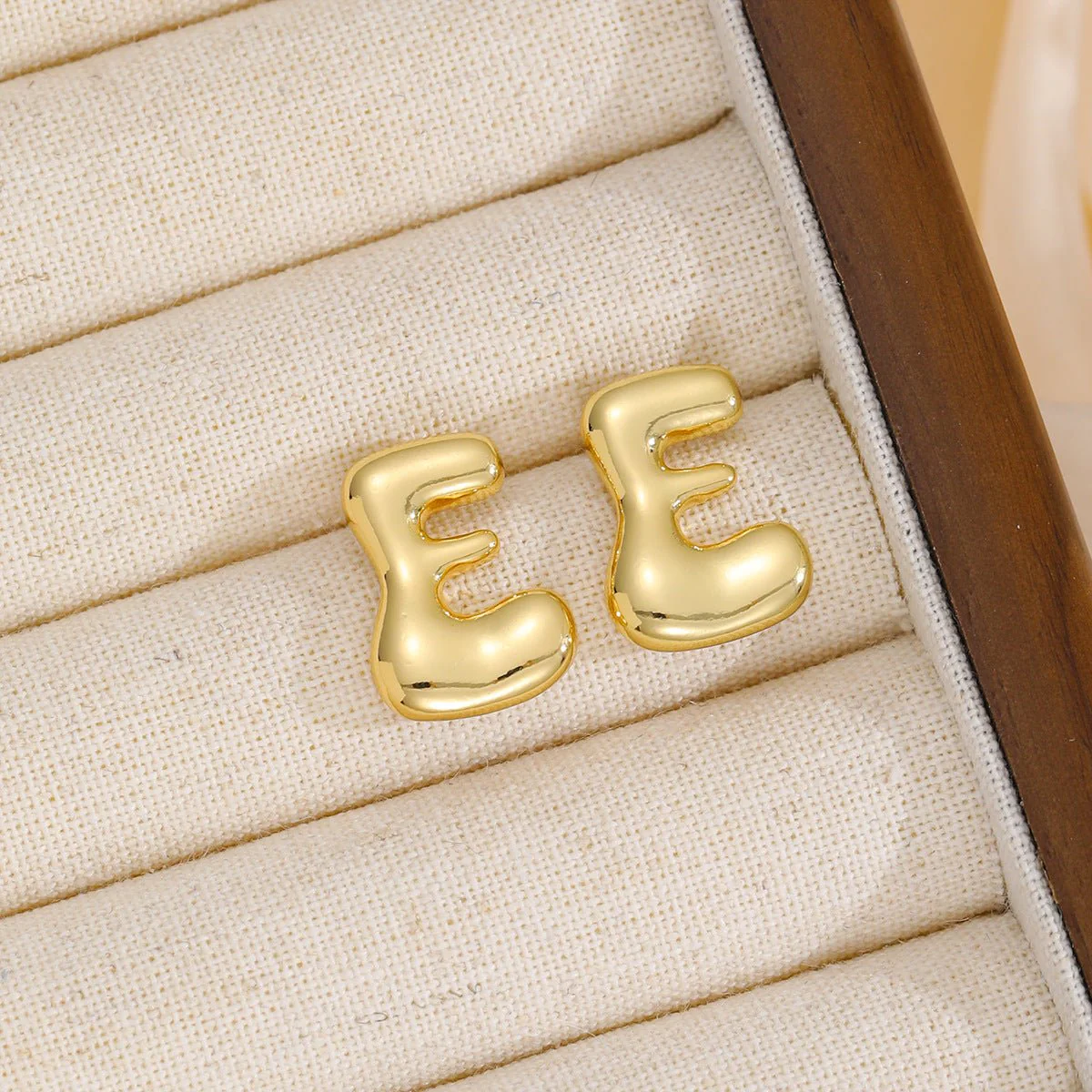 Zara | Alphabet Stud Earrings - Image 6