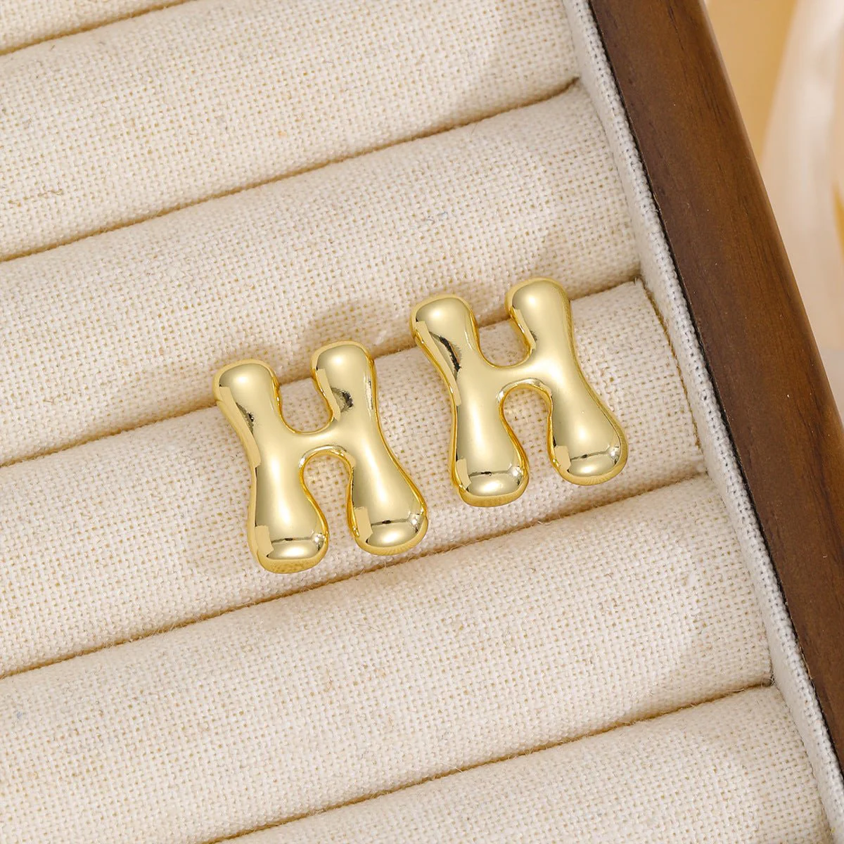 Zara | Alphabet Stud Earrings - Image 9